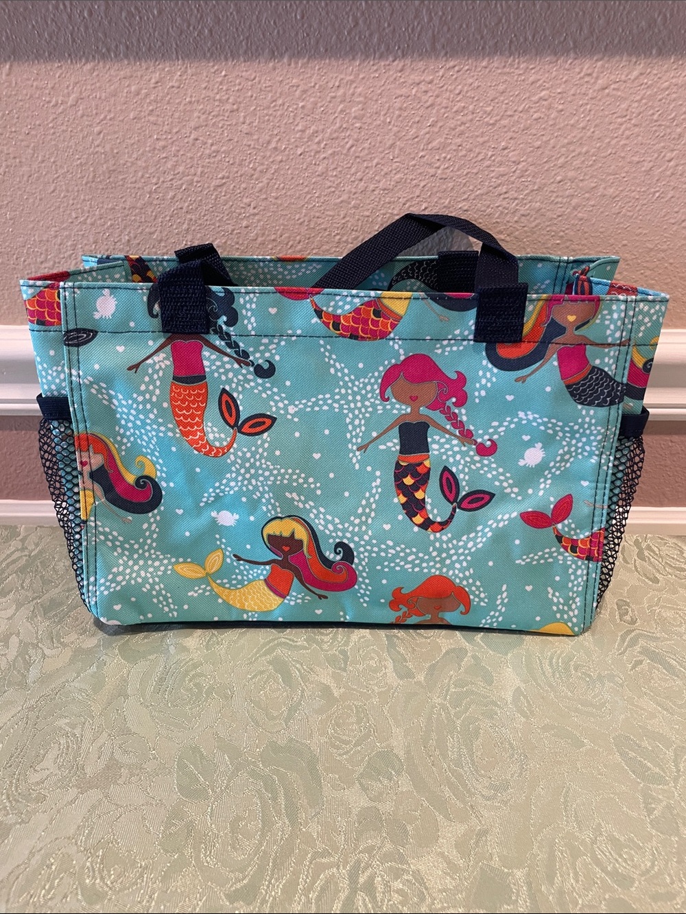 Thirty-One All in Organizer Mermaid Lagoon Tote Bag